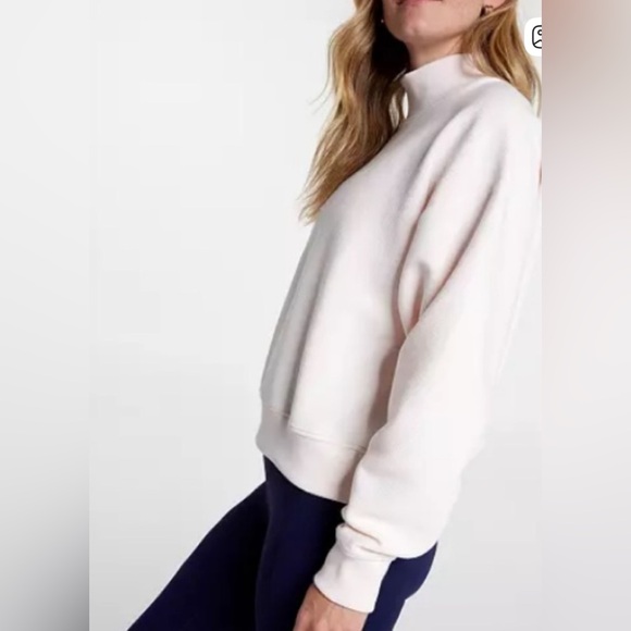 CALIA Women's Calia Wedge Funnel Pullover Faded Pink L - Picture 3 of 8